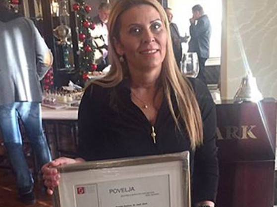 Veliko strukovno priznanje za Dr. Natašu Radicu